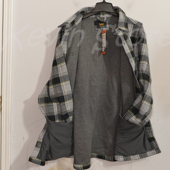 shirt jacket bonded with thermal lining Lee - Picture 4 of 9